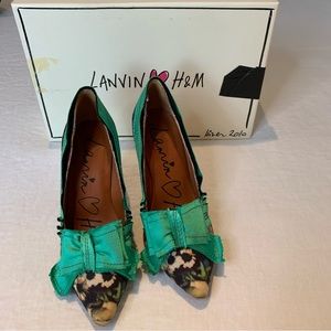 Lanvin x H&M Floral High Heels 36